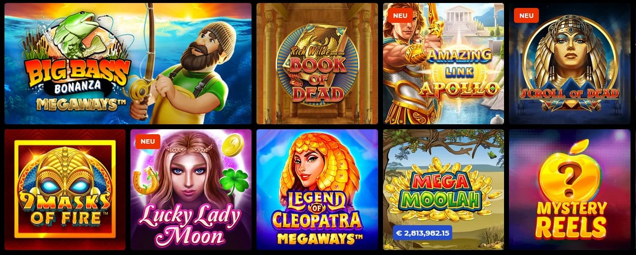 N1 Online Casino Top Spiele